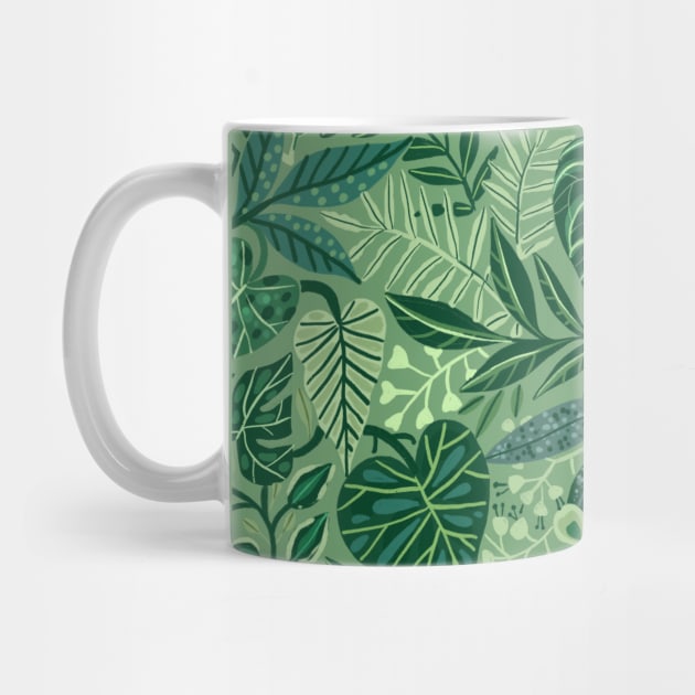 Tropical Leaves by kostolom3000